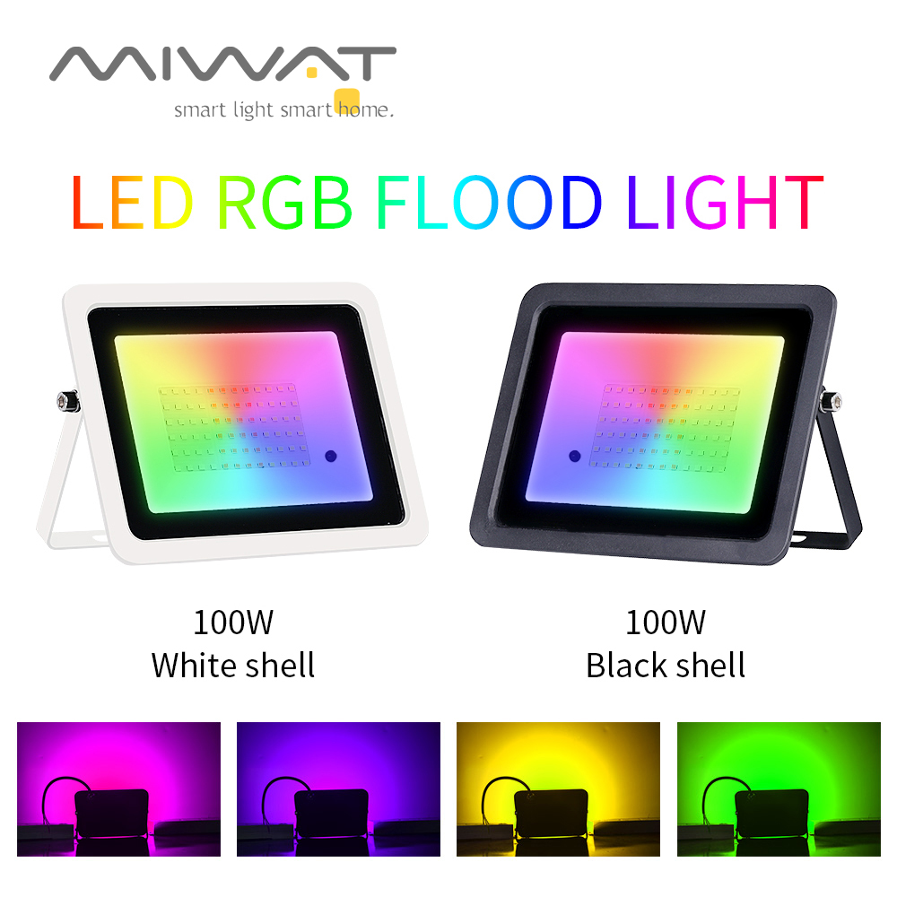 Balance Beam Outdoor - RGB Flood Light 100W 50W 30W