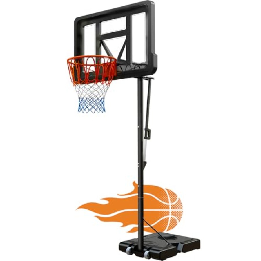 Basketball Hoop Outdoor - Adjustable Basketball Hoop for Outdoor Backyard