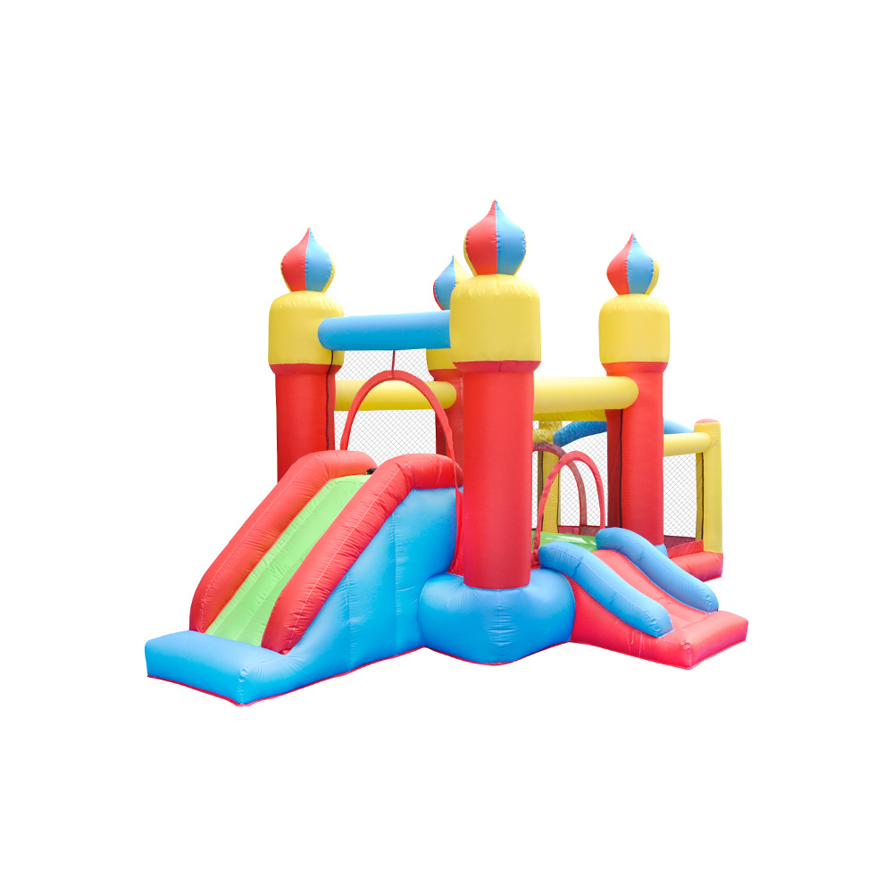 Kids Outdoor Trampoline - In Stock Kids Inflatable Bouncy Castle