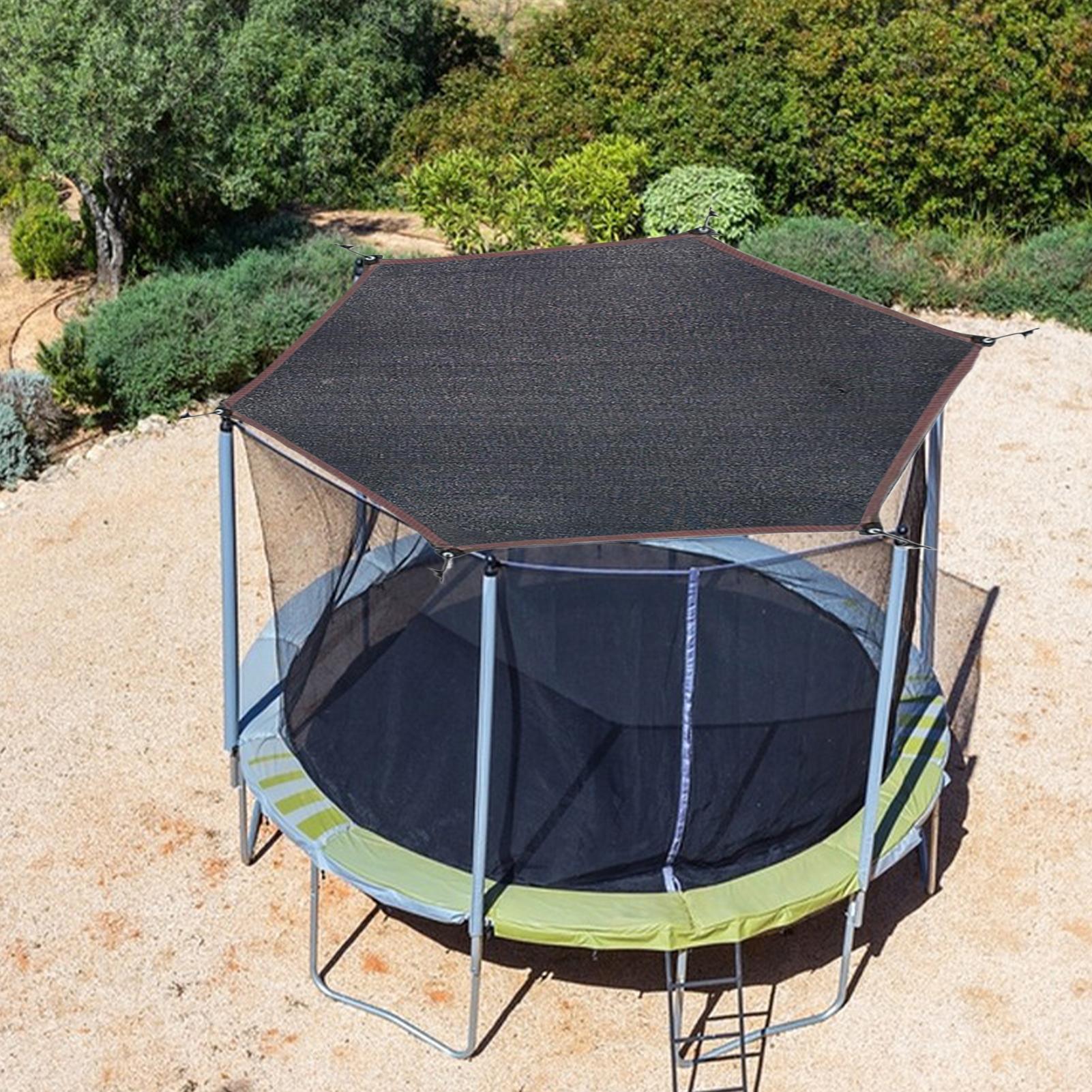 Kids Outdoor Trampoline - Trampoline Shade Cloth Dust-Proof Rain-Block Trampoline