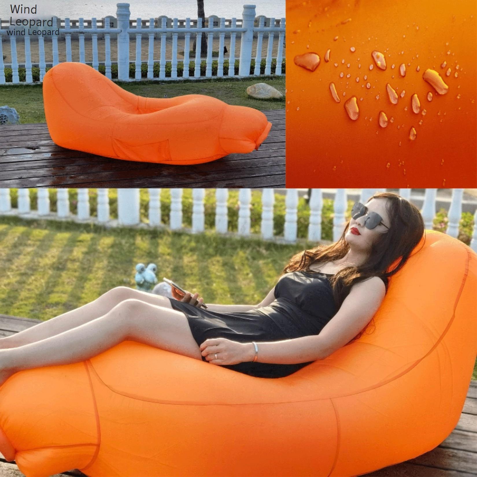 Kids Outdoor Seating - Portable inflatable lounge chair, lazy lounge