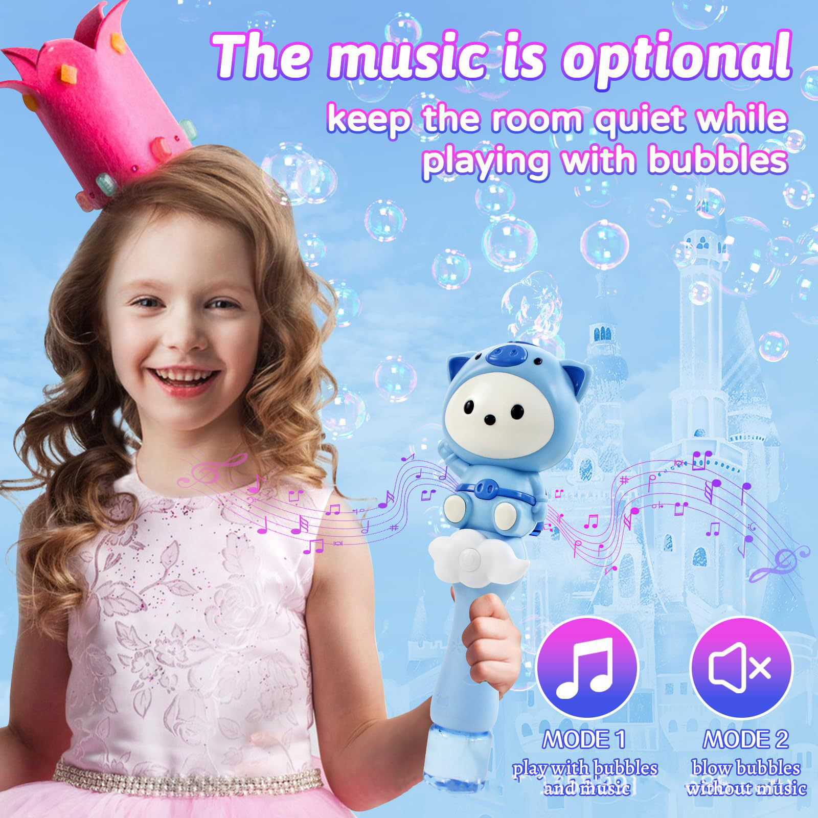 Outdoor Kids In An Indoor World - Cartoon Cute Pig Electric Bubble Gun