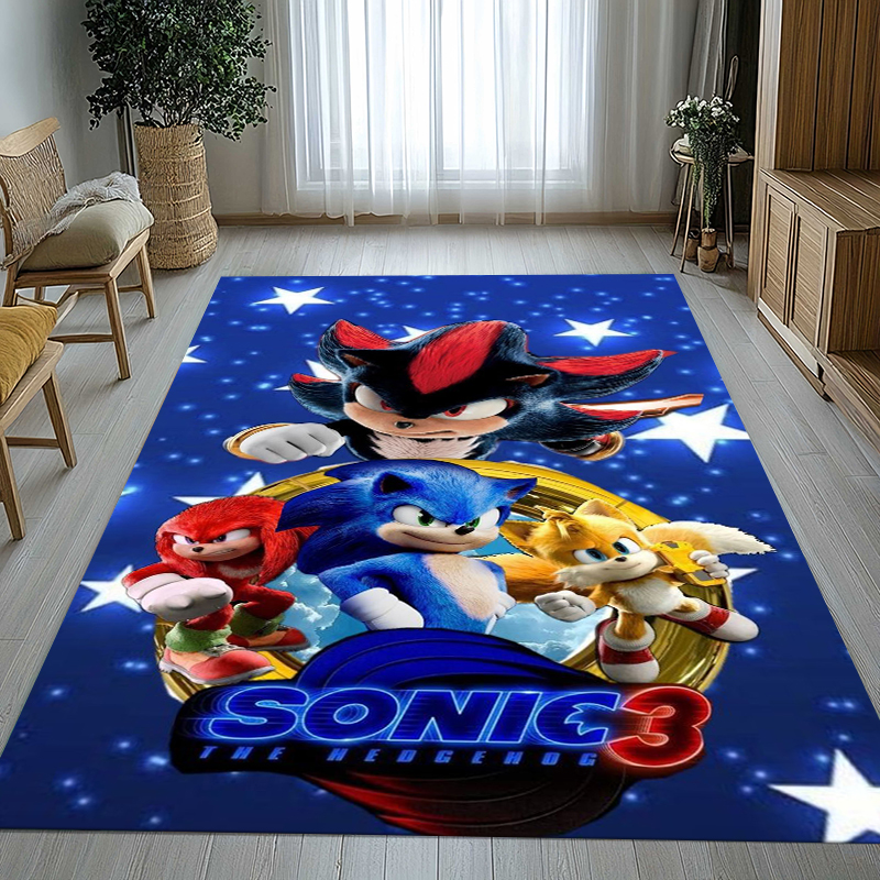 Kids Outdoor Area - Retro S-Sonic Cartoon Games Living Room