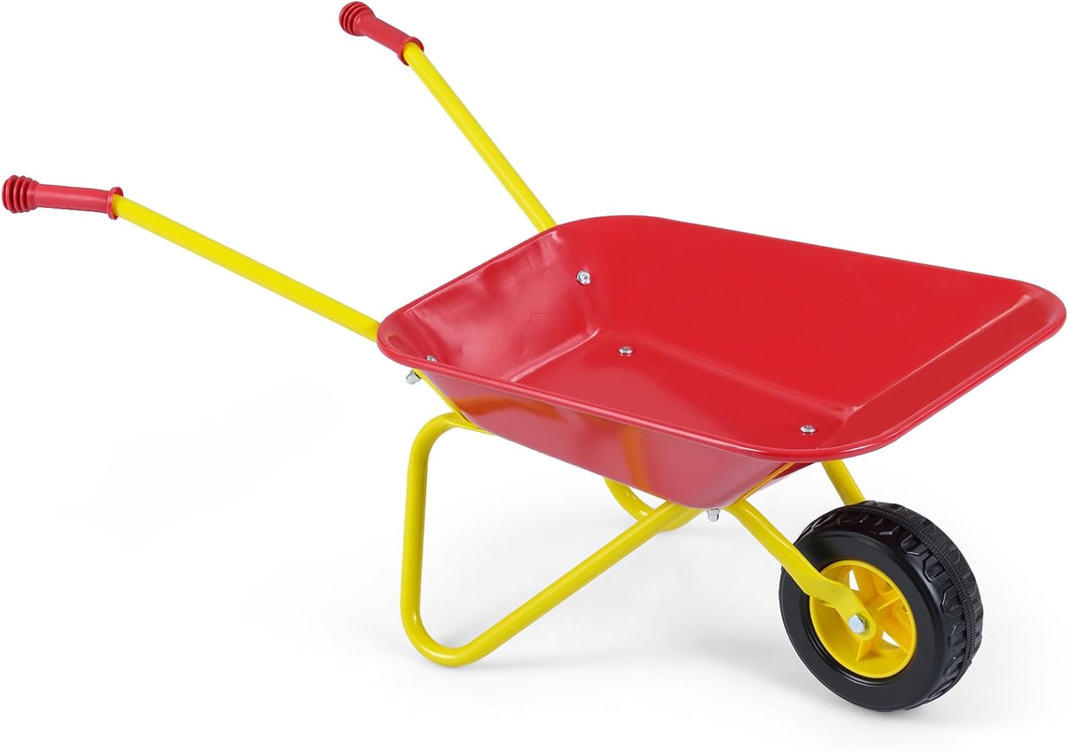 Kids Indoor Outdoor Cart - Kids Wheelbarrow, Children’s Garden Cart with