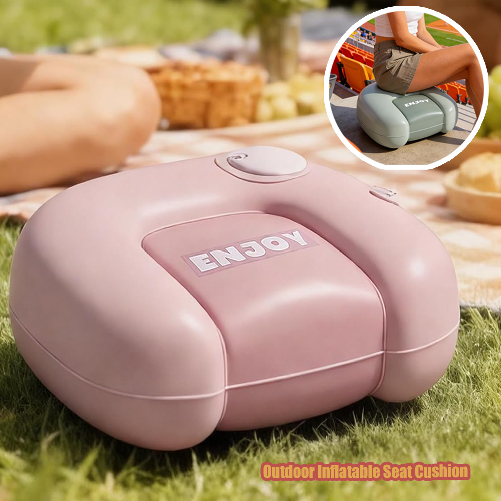 Kids Outdoor Seating - Adults Inflatable Travel Chair Thickened Travel