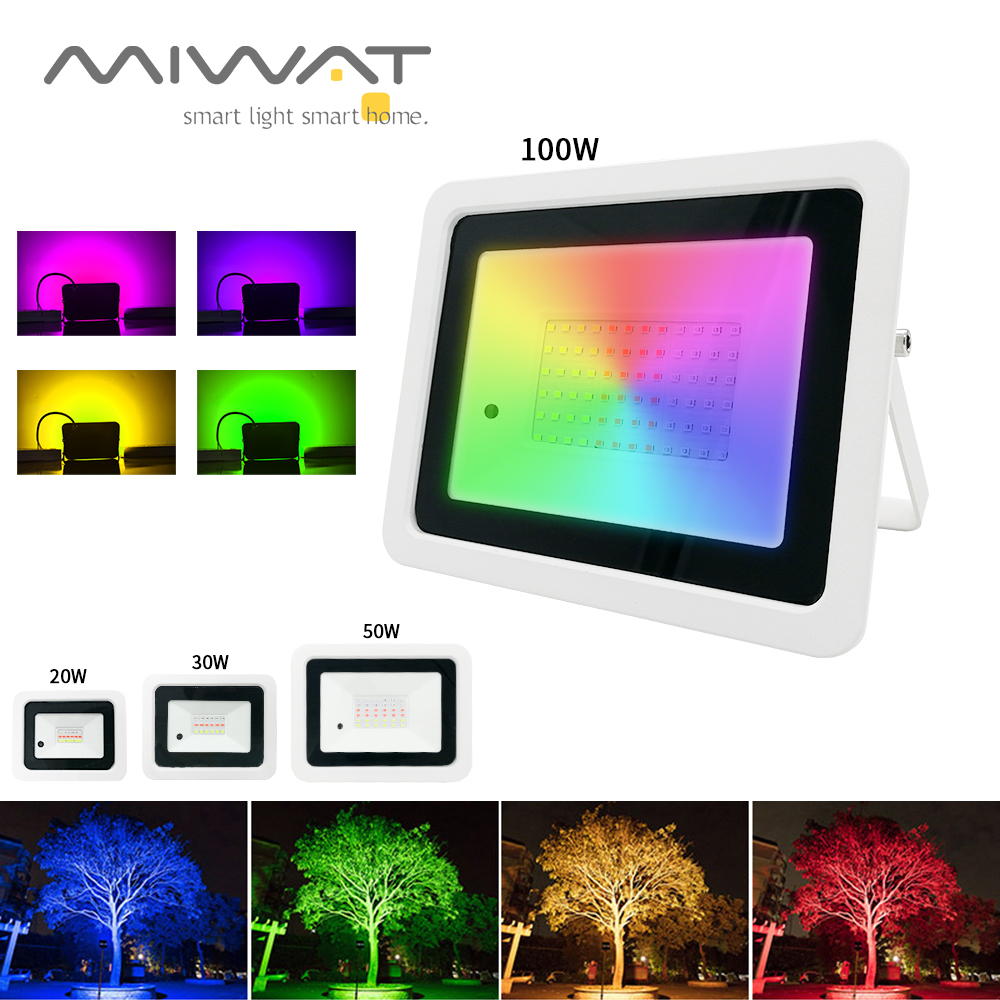 RGB Flood Light 100W 50W 30W 2 - Balance Beam Outdoor incelemesi ve fiyatı