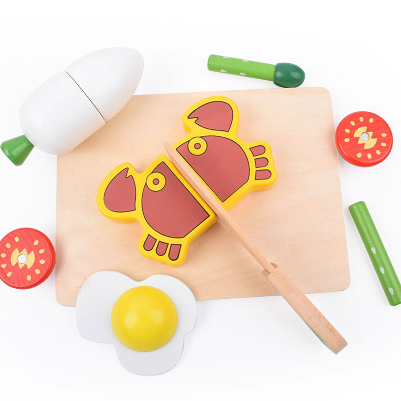 1PCS Wooden Toy Magnetic Cutti - Kids Outdoor Kitchen Set incelemesi ve fiyatı