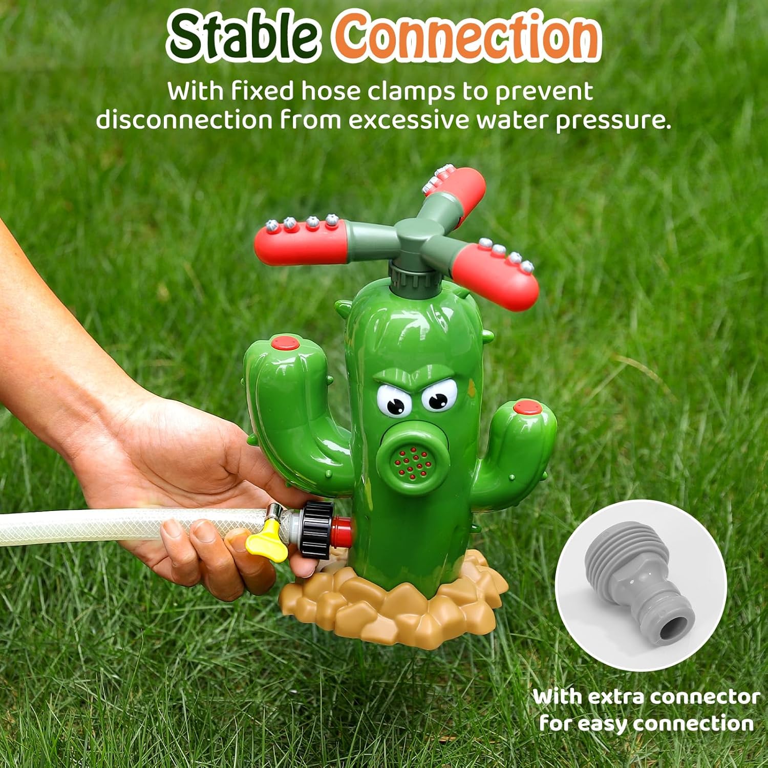 Water Spray Toy Cactus Sprinkl - Kids Outdoor Yard Tools incelemesi ve fiyatı