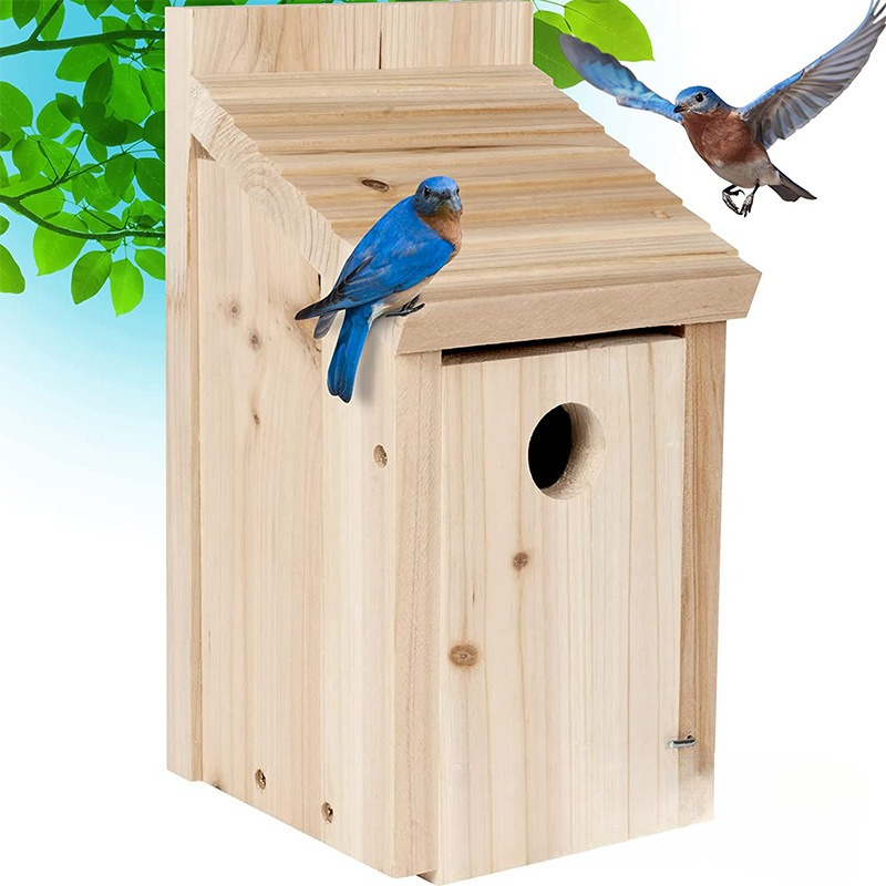 Outdoor Wooden Bird House Nest - Outdoor Kids In An Indoor World incelemesi ve fiyatı