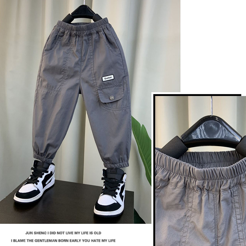 New Spring Autumn Boys Trouser - Kids Outdoor Overalls incelemesi ve fiyatı