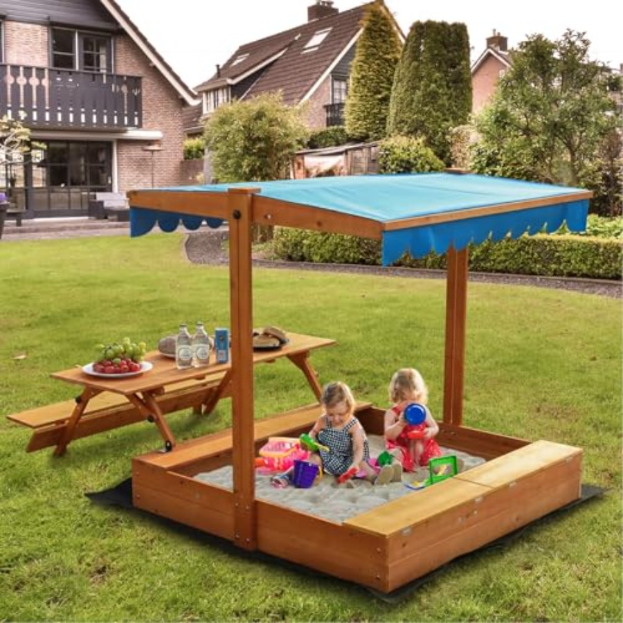 Backyard outdoor kids wooden s - Kids Outdoor Wooden Table incelemesi ve fiyatı