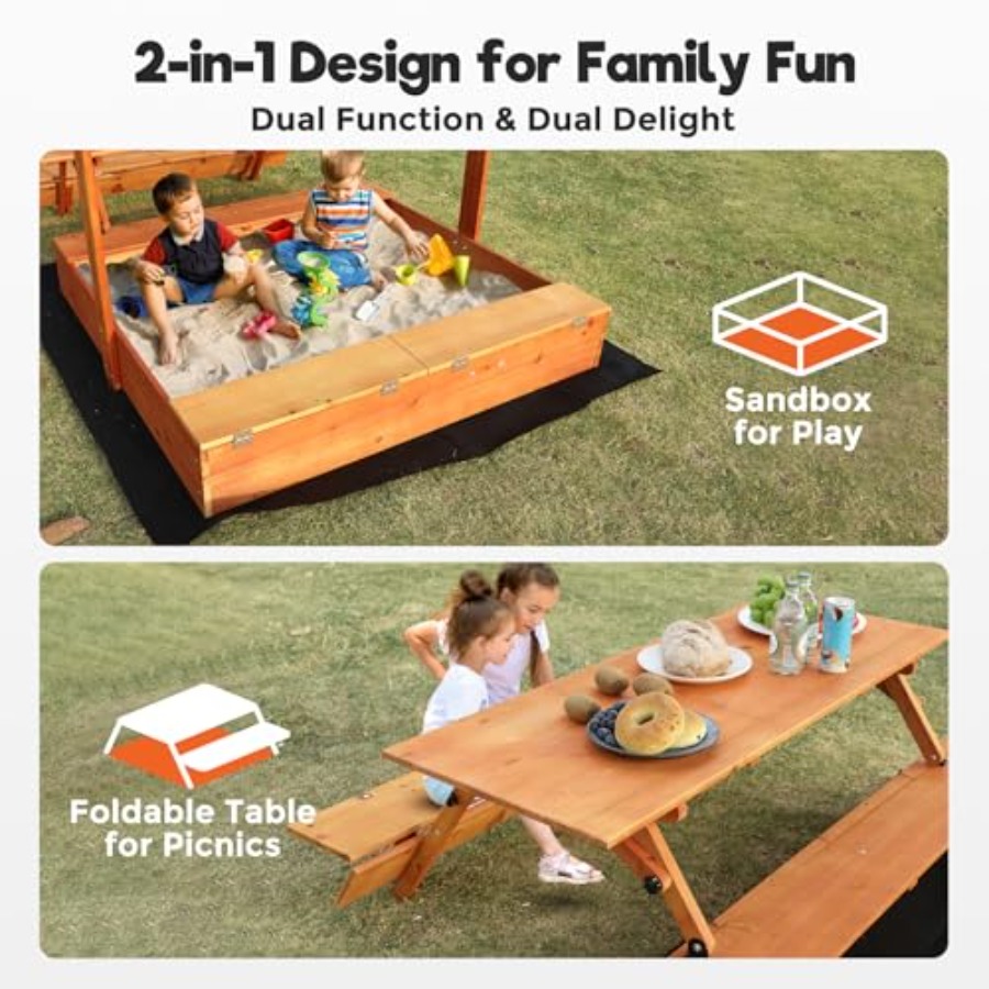 Backyard outdoor kids wooden s - Kids Outdoor Wooden Table incelemesi ve fiyatı