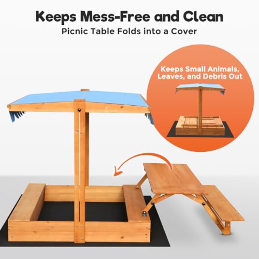 Backyard outdoor kids wooden s - Kids Outdoor Wooden Table incelemesi ve fiyatı