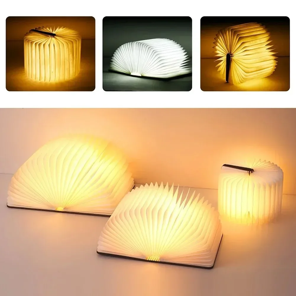 3D Book Light Folding Wooden C - Kids Outdoor Wooden Table incelemesi ve fiyatı