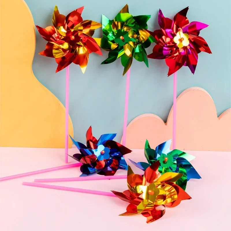 50Pcs Sequin Windmill Pinwheel - Outdoor Kids In An Indoor World incelemesi ve fiyatı