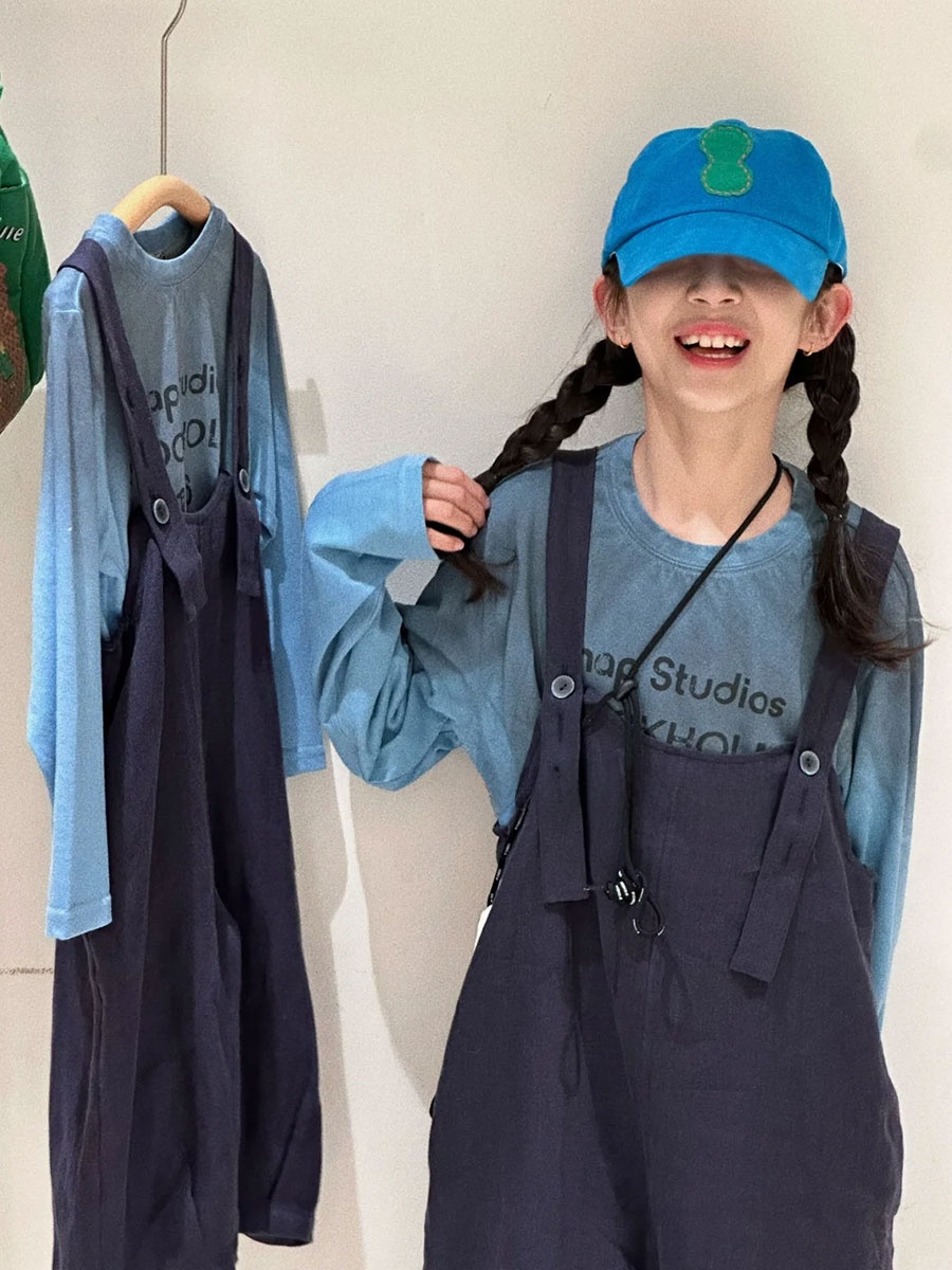 Blue Casual Outdoor Children's - Kids Outdoor Overalls incelemesi ve fiyatı