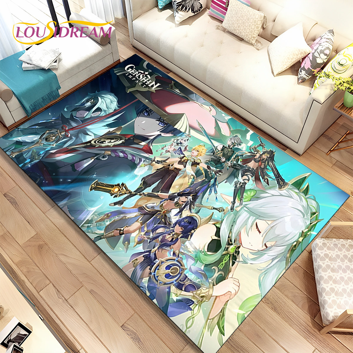 Genshin Impact Cartoon Game Ar - Kids Outdoor Area incelemesi ve fiyatı