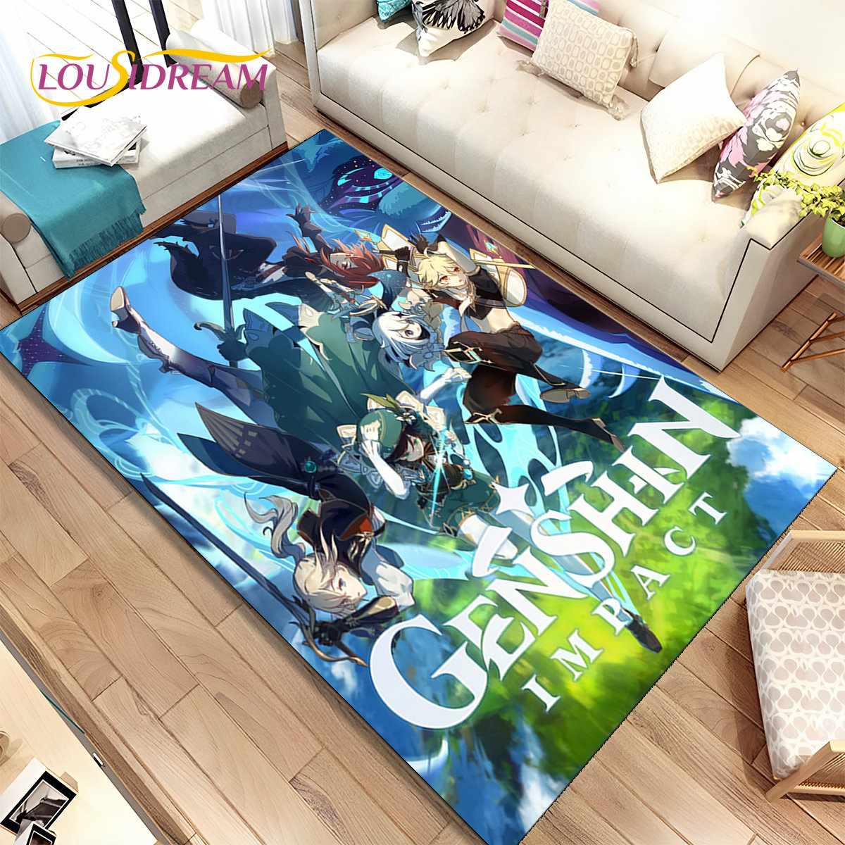 Genshin Impact Cartoon Game Ar - Kids Outdoor Area incelemesi ve fiyatı