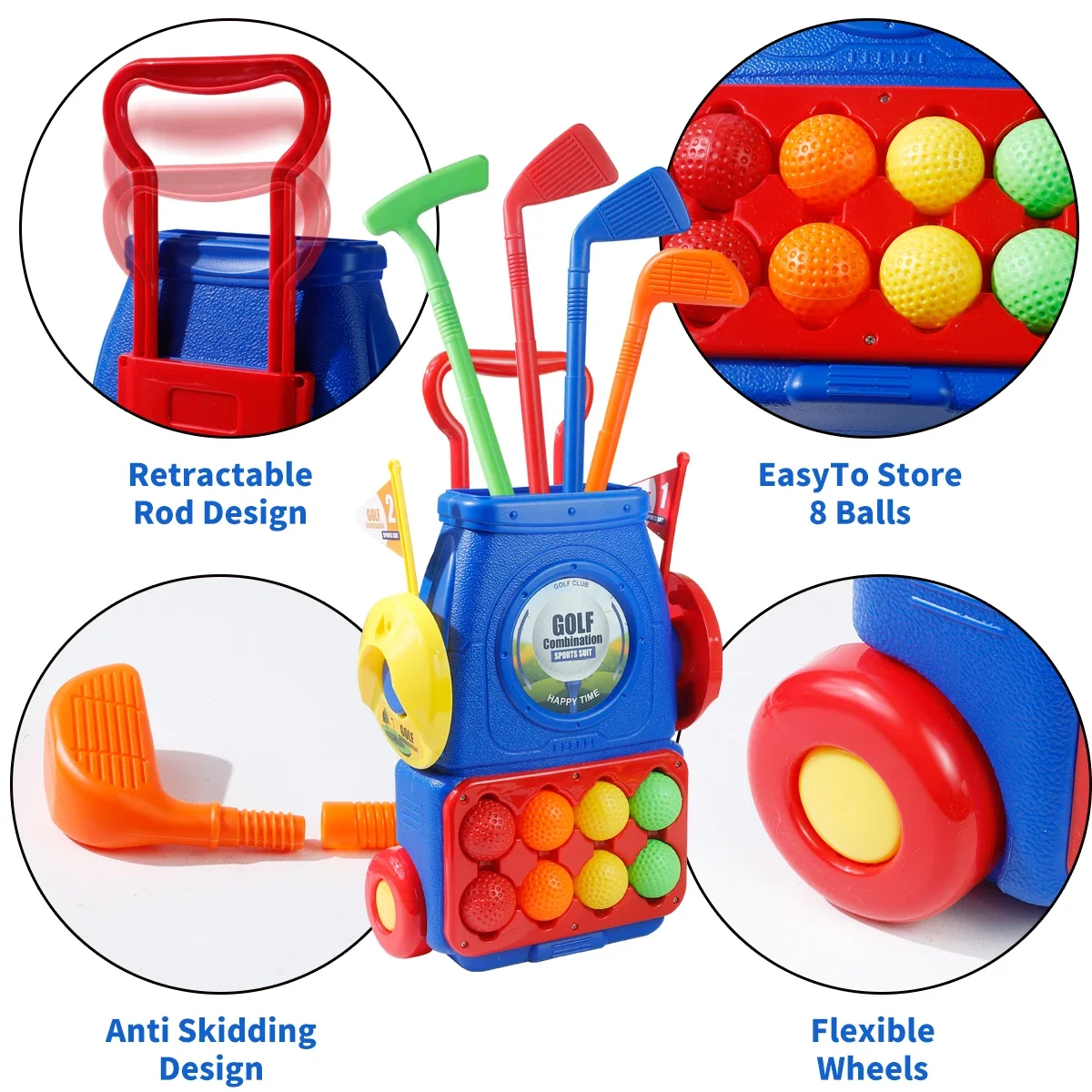 Upgraded Kids Golf Cart Toy wi - Kids Indoor Outdoor Cart incelemesi ve fiyatı