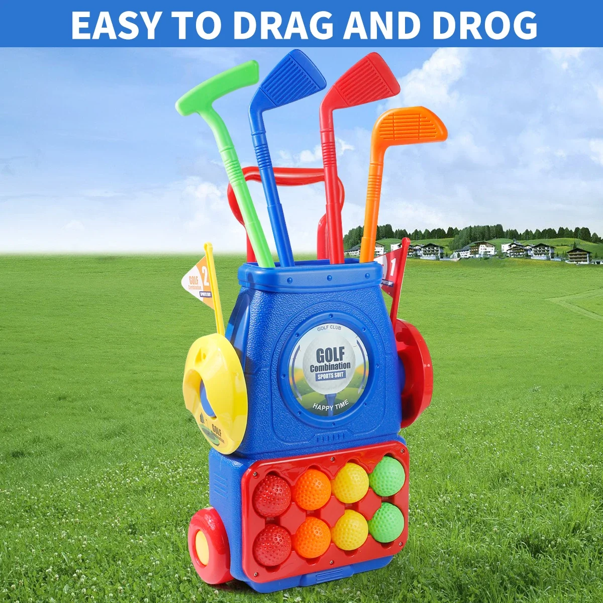 Upgraded Kids Golf Cart Toy wi - Kids Indoor Outdoor Cart incelemesi ve fiyatı