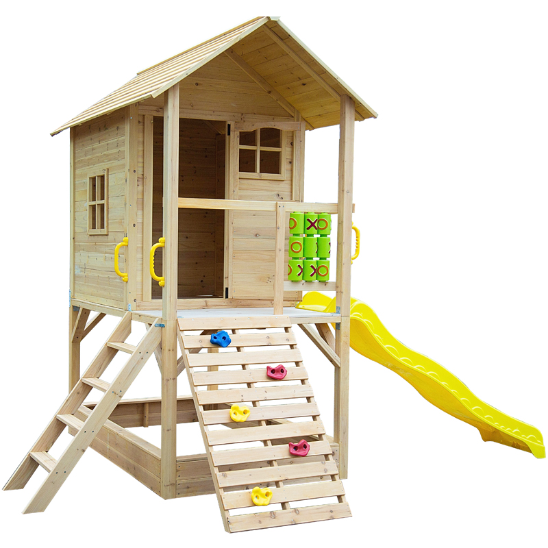 Children Wooden Outdoor Playho - Kids Outdoor Wooden Playhouse incelemesi ve fiyatı