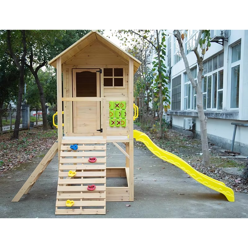 Children Wooden Outdoor Playho - Kids Outdoor Wooden Playhouse incelemesi ve fiyatı
