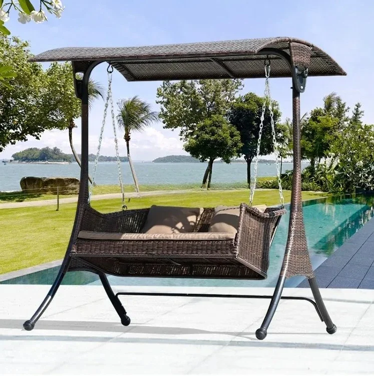 Hot sale2-Person Garden Rattan - Kids Outdoor Lawn Chair incelemesi ve fiyatı