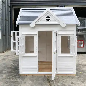 Factory Kids Outdoor Cubby Pla - Kids Outdoor Wooden Playhouse incelemesi ve fiyatı