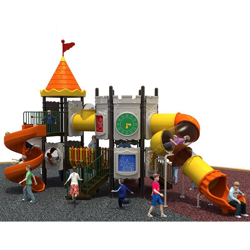 Castle Style Kids Slide for Ou - Kids Outdoor Area incelemesi ve fiyatı