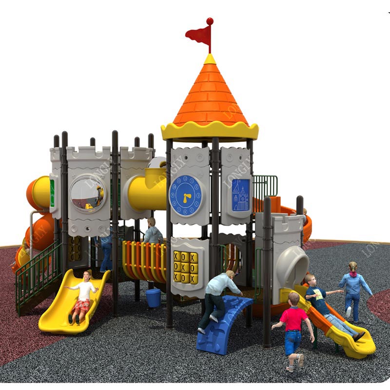 Castle Style Kids Slide for Ou - Kids Outdoor Area incelemesi ve fiyatı
