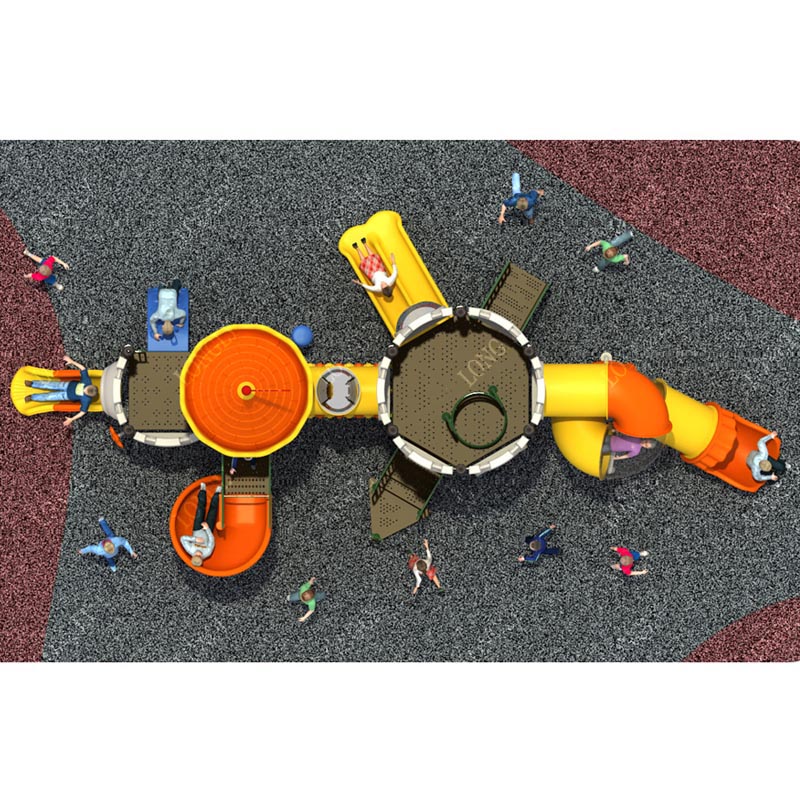 Castle Style Kids Slide for Ou - Kids Outdoor Area incelemesi ve fiyatı