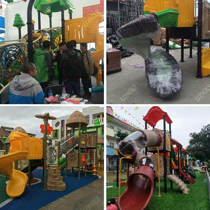 Castle Style Kids Slide for Ou - Kids Outdoor Area incelemesi ve fiyatı