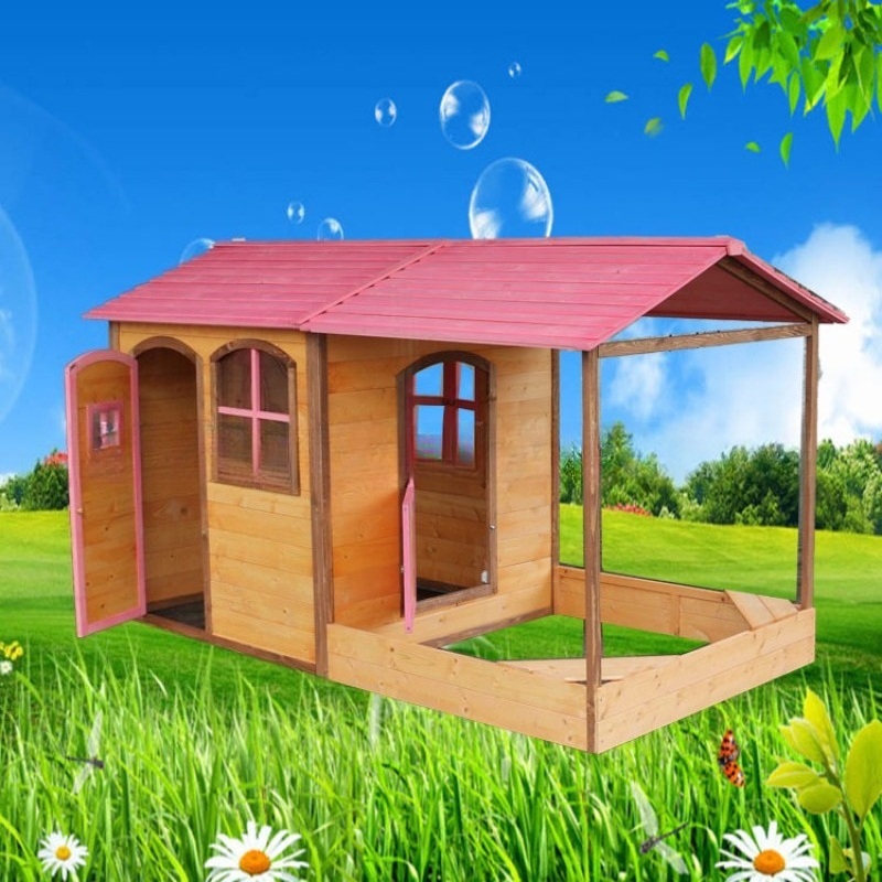 Wooden Large Outdoor Toys Kids - Kids Outdoor Wooden Playhouse incelemesi ve fiyatı