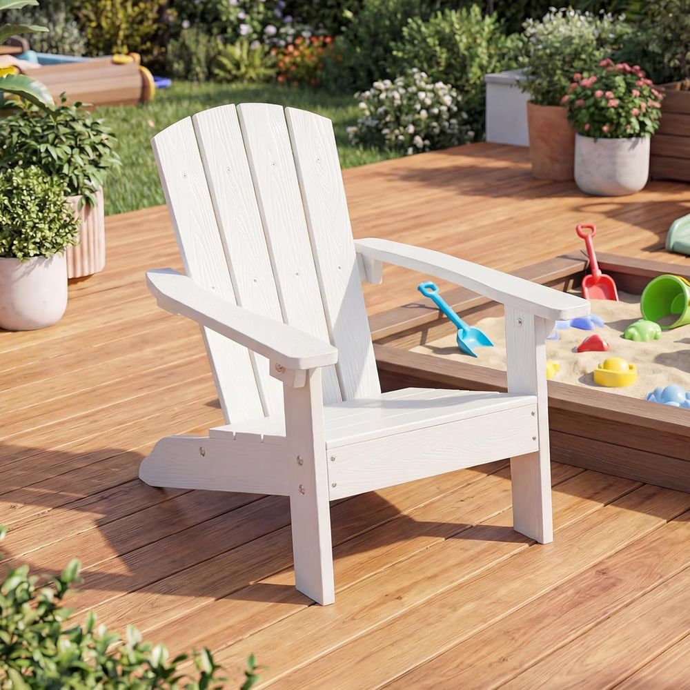 Kids Adirondack Chair, All-Wea - Kids Outdoor Lawn Chair incelemesi ve fiyatı