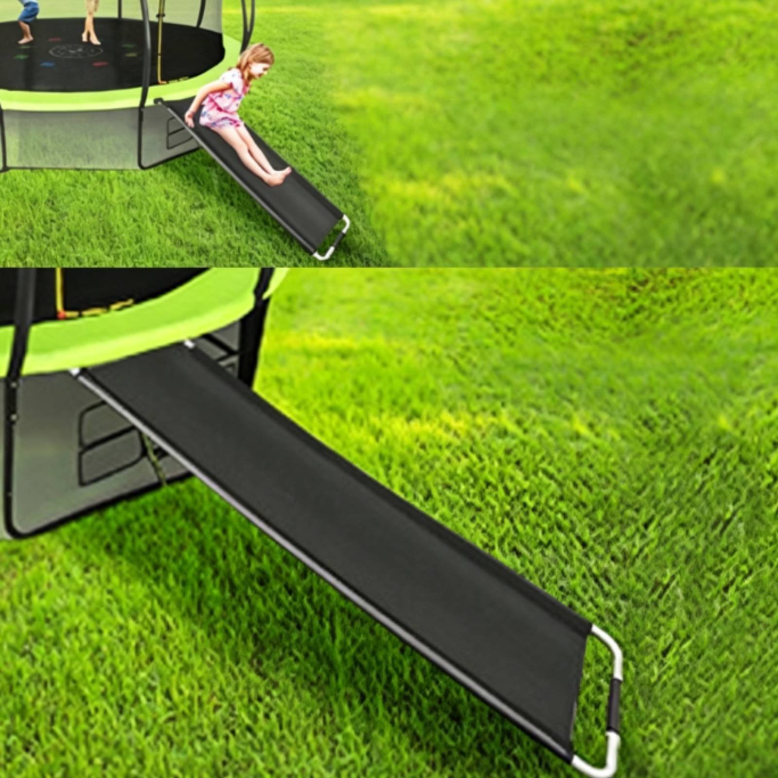 Kids Trampoline with Slide Ind - Kids Outdoor Climbing Equipment incelemesi ve fiyatı