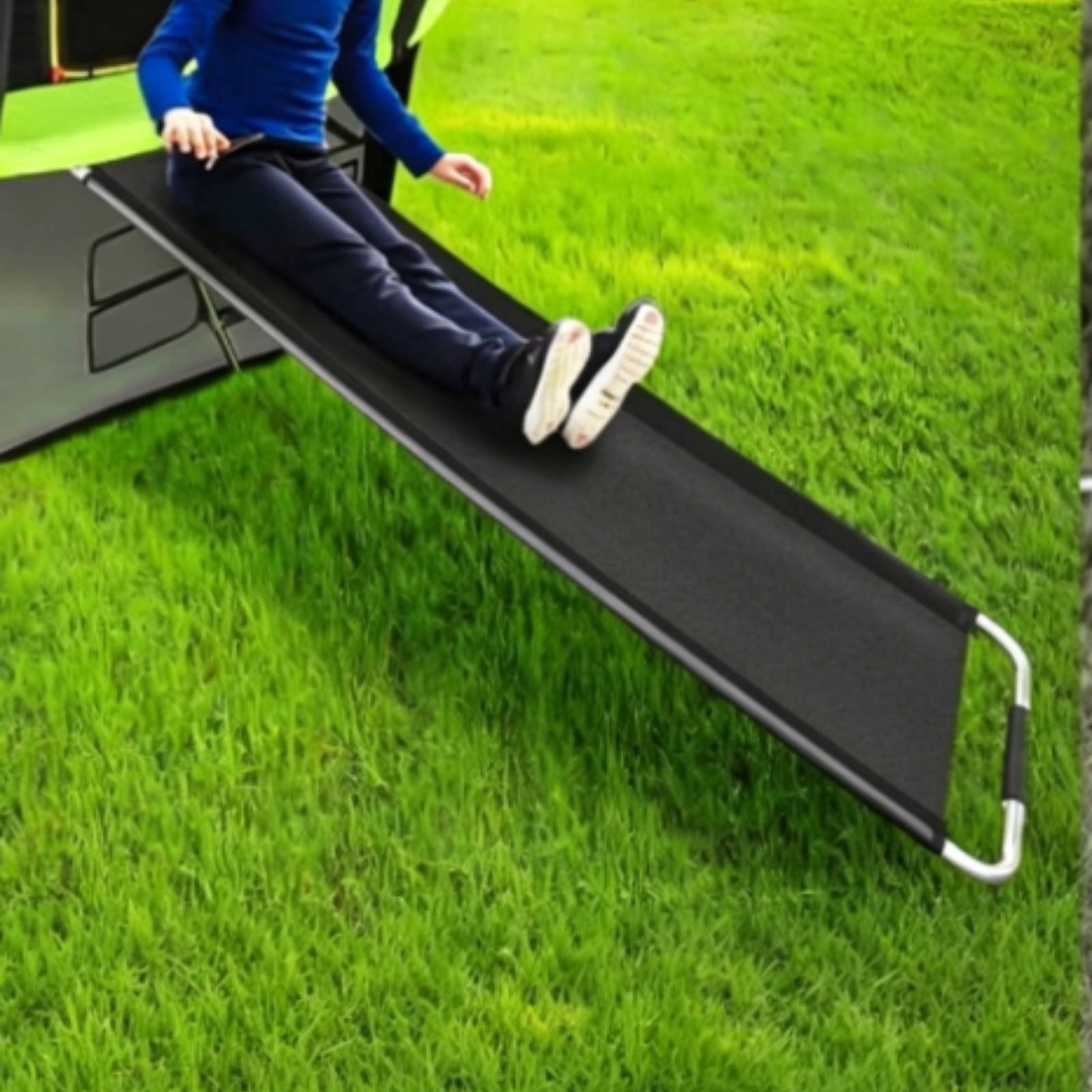 Kids Trampoline with Slide Ind - Kids Outdoor Climbing Equipment incelemesi ve fiyatı
