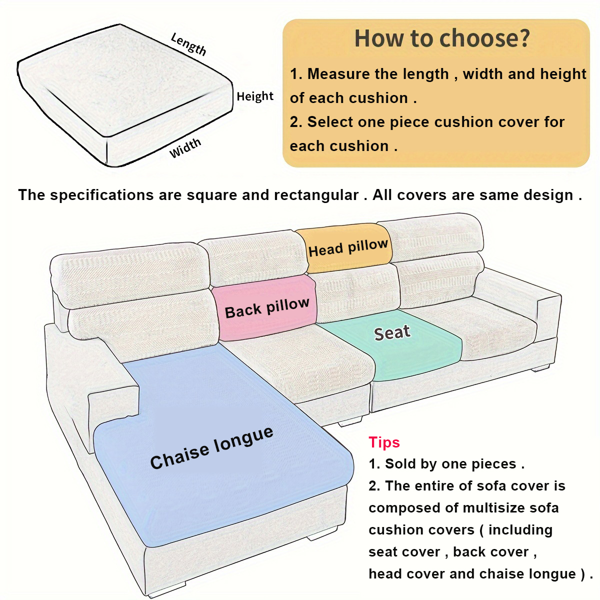 Thicken Sofa Seat Cushion Cove - Kids Outdoor Seating incelemesi ve fiyatı