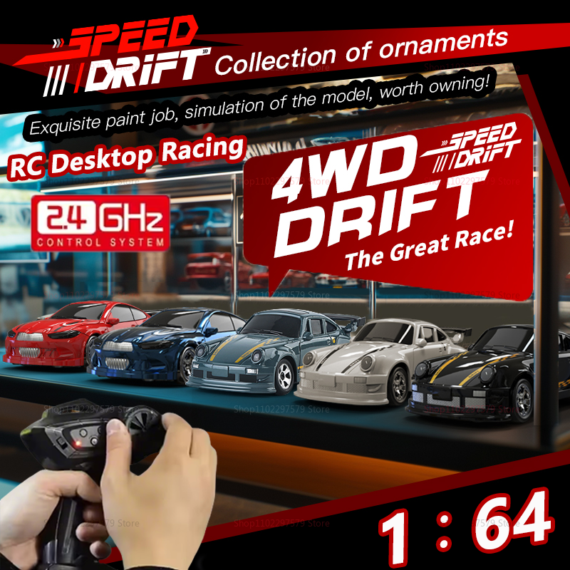 4WD 2.4GHz RC Mini Drift Car 1 - Kids Indoor Outdoor Cart incelemesi ve fiyatı