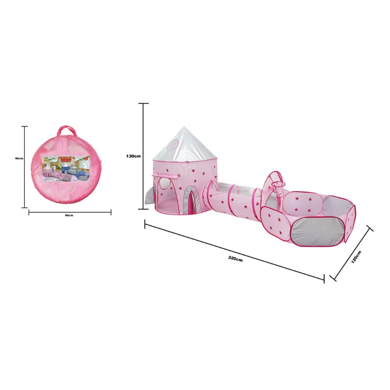 3 in 1 Kids Tent House Portabl - Outdoor Kids In An Indoor World incelemesi ve fiyatı
