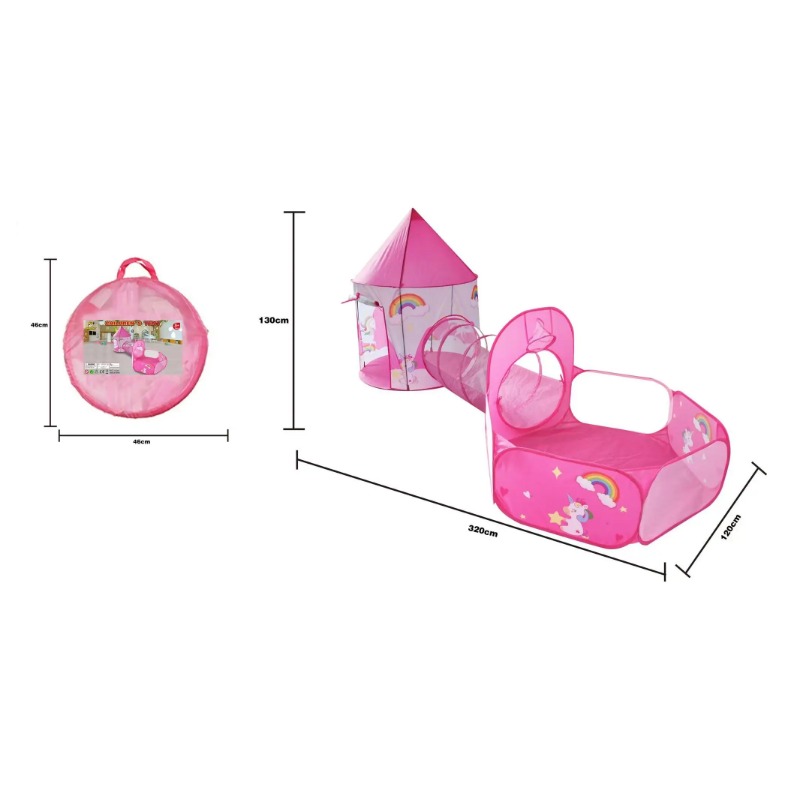 3 in 1 Kids Tent House Portabl - Outdoor Kids In An Indoor World incelemesi ve fiyatı