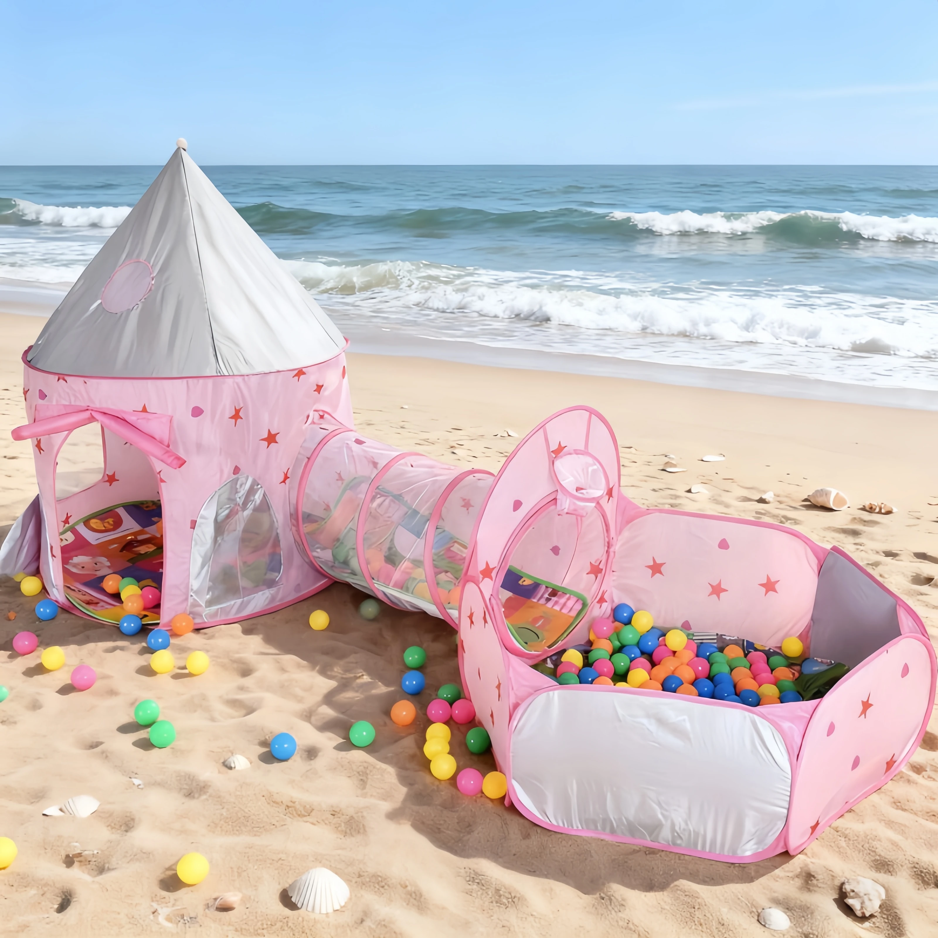 3 in 1 Kids Tent House Portabl - Outdoor Kids In An Indoor World incelemesi ve fiyatı
