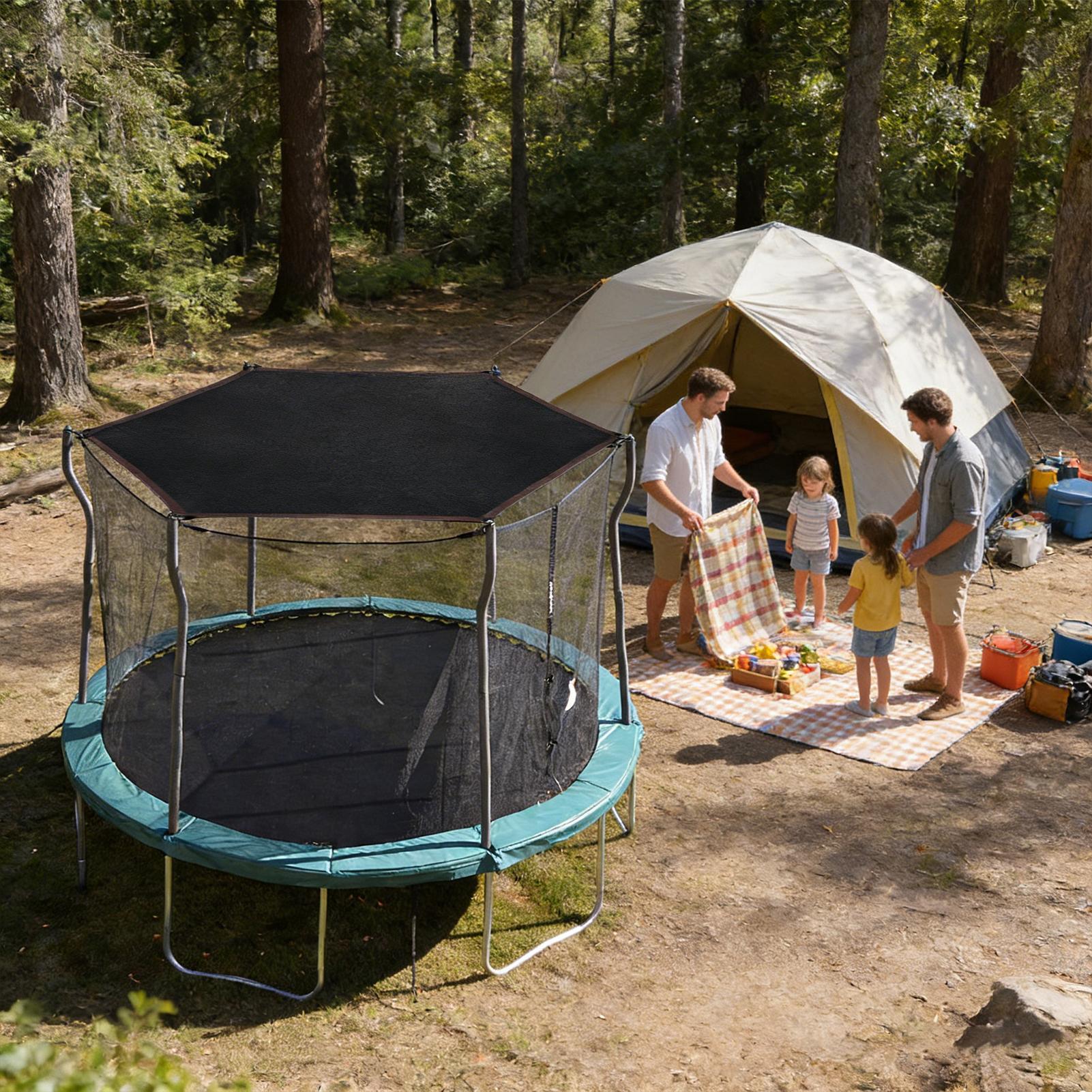 Trampoline Shade Cloth Dust-Pr - Kids Outdoor Trampoline incelemesi ve fiyatı