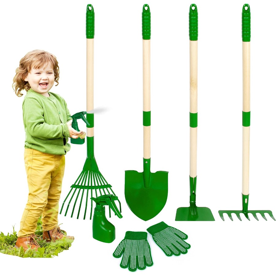 Kids Gardening Tools Set - 7pc - Kids Outdoor Yard Tools incelemesi ve fiyatı