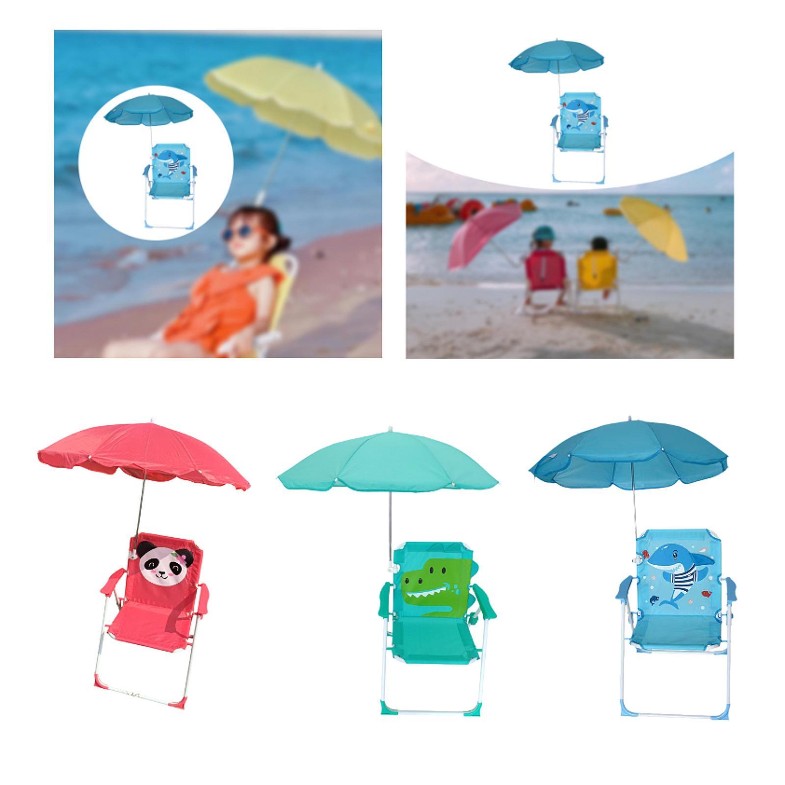 Kids Beach Chairs with Umbrell - Kids Outdoor Lawn Chair incelemesi ve fiyatı