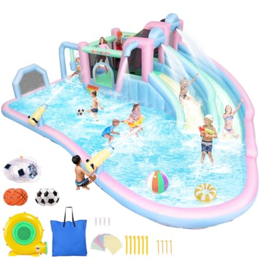Inflatable Bounce House Double - Kids Outdoor Area incelemesi ve fiyatı