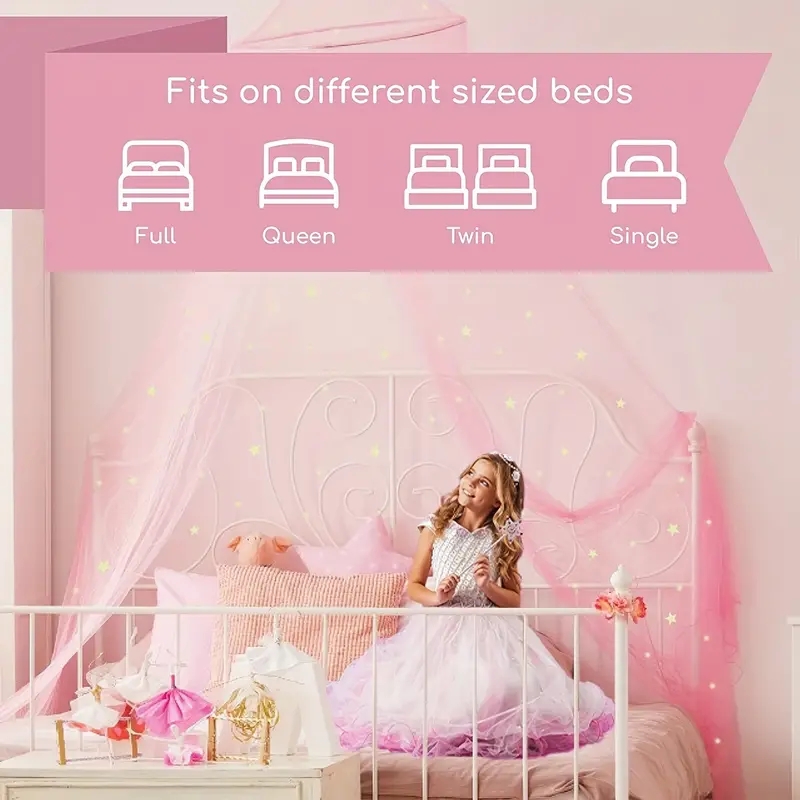 Bed Canopy For Girls With Glow - Kids Outdoor Daybed incelemesi ve fiyatı