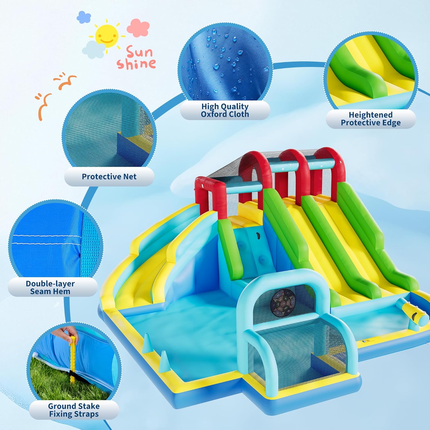 Inflatable Bounce House Oxford - Outdoor Kids In An Indoor World incelemesi ve fiyatı