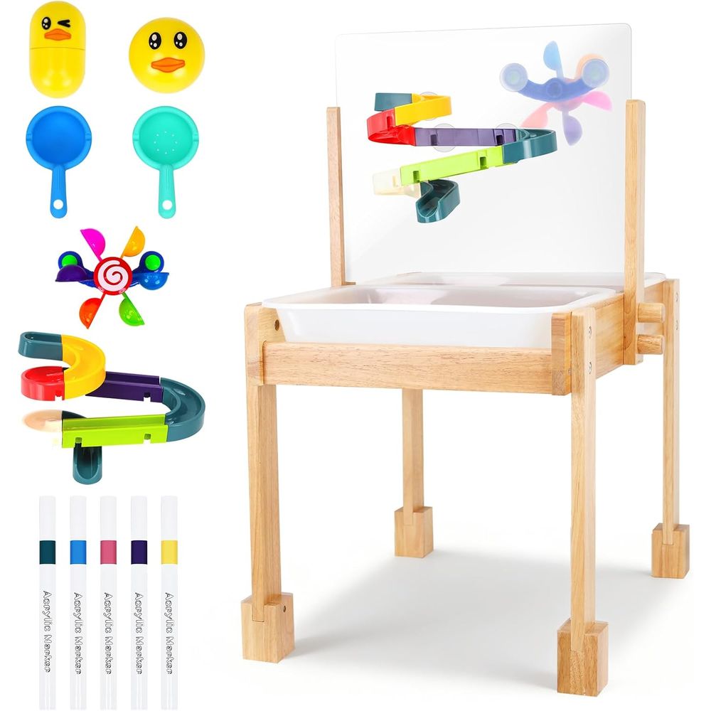 Sand and Water Table or Toddle - Kids Outdoor Wooden Table incelemesi ve fiyatı