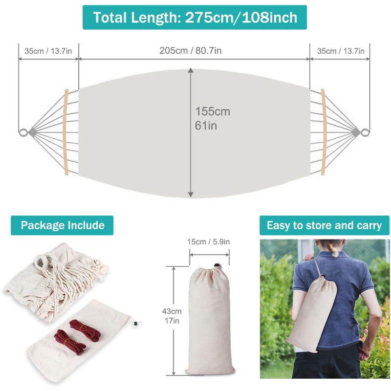 Hammocks Portable Camping Hamm - Balance Beam Outdoor incelemesi ve fiyatı