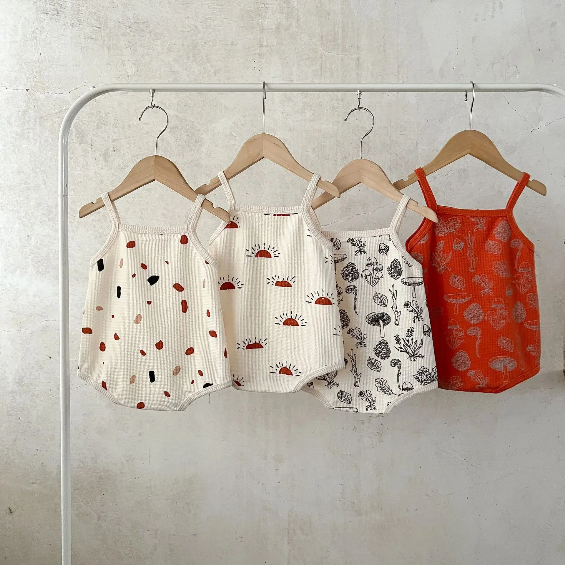 Summer New In Newborn Baby Gir - Kids Outdoor Overalls incelemesi ve fiyatı